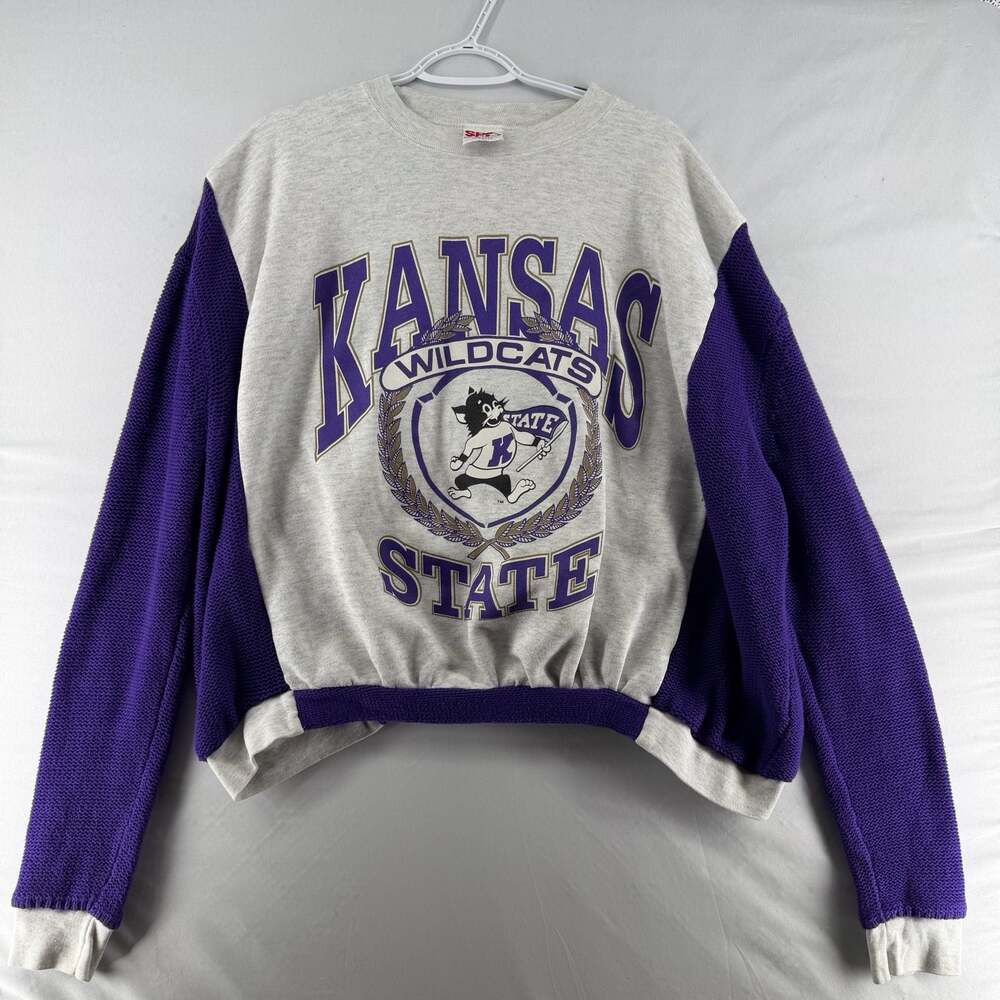 1393 WXL Vintage SPA Sportswear Kansas State Wildcats Sweatshirt